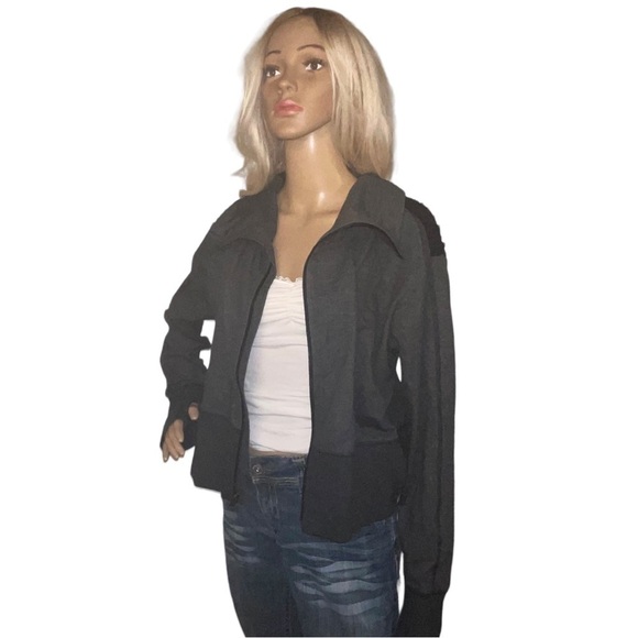 Champion Dark Charcoal Grey Full Zip Jacket - Picture 4 of 15